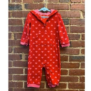 Carter’s fleece jumpsuit 18m